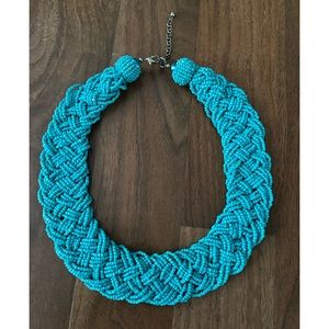 Turquoise beaded cuff necklace from Charming Charlie